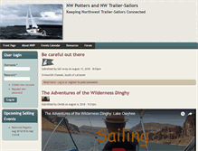 Tablet Screenshot of nwpotters.org